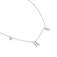 Load image into Gallery viewer, Gold Personalized Name Necklace with Diamond