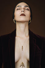 Load image into Gallery viewer, Triple beak necklace