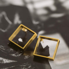 Load image into Gallery viewer, Linea square studs