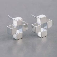 Load image into Gallery viewer, Cross earrings