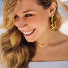 Load image into Gallery viewer, Architectural Long stud earrings