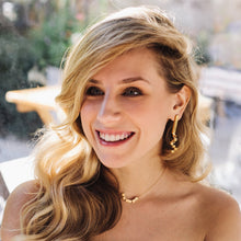 Load image into Gallery viewer, Architectural Long stud earrings