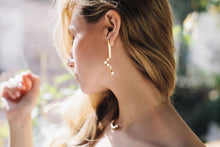 Load image into Gallery viewer, Architectural Long stud earrings