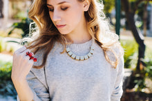 Load image into Gallery viewer, Spiral statement necklace