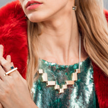 Load image into Gallery viewer, Crown Statement Necklace