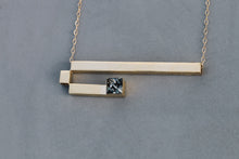 Load image into Gallery viewer, Asymmetric Crystal Necklace