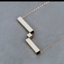 Load image into Gallery viewer, Diagonal brick necklace
