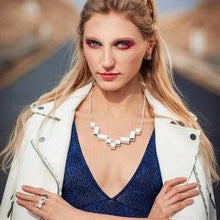 Load image into Gallery viewer, Crown Statement Necklace