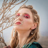 Load image into Gallery viewer, long drop earrings with swarovski