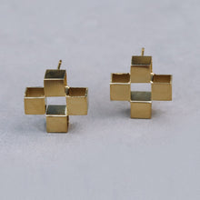 Load image into Gallery viewer, Cross earrings