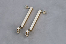 Load image into Gallery viewer, Long Stairs Earrings