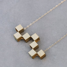 Load image into Gallery viewer, Zigzag Pixels Necklace