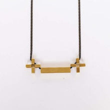 Load image into Gallery viewer, Plus Bridge necklace