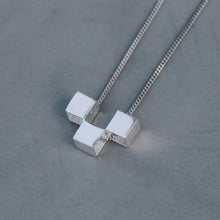 Load image into Gallery viewer, Tetris shape necklace