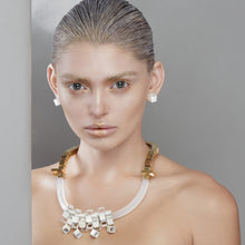 Load image into Gallery viewer, Cubic Stud Earrings