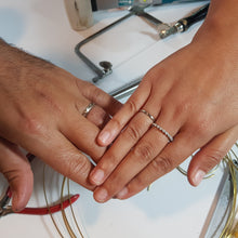 Load image into Gallery viewer, wedding rings workshop| סדנת טבעות נישואין
