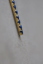 Load image into Gallery viewer, Sapphires gold bar necklace
