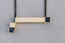 Load image into Gallery viewer, Tetra Asymmetric necklace
