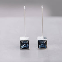 Load image into Gallery viewer, Long drop  Earrings with Swarovski
