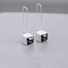Load image into Gallery viewer, Long drop  Earrings with Swarovski
