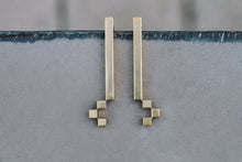 Load image into Gallery viewer, long stairs earrings

