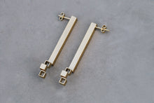 Load image into Gallery viewer, Long Stairs Earrings
