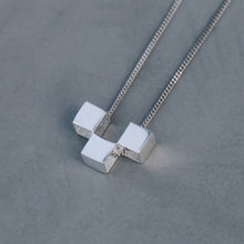 Load image into Gallery viewer, Tetris shape necklace
